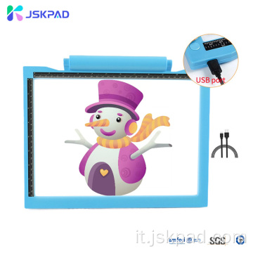 JSKPAD a4 led pad luminoso artigianale